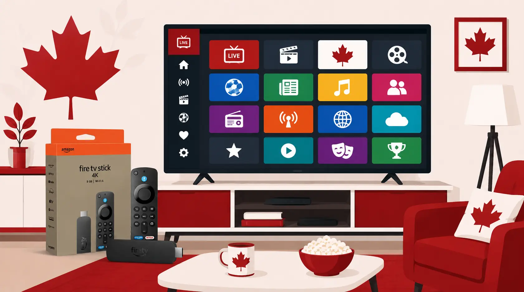 Installer IPTV sur Fire TV Stick au Canada en 2026