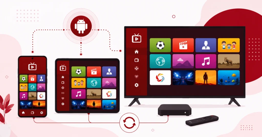 Installer IPTV Android Canada sur smartphone, tablette et Android TV